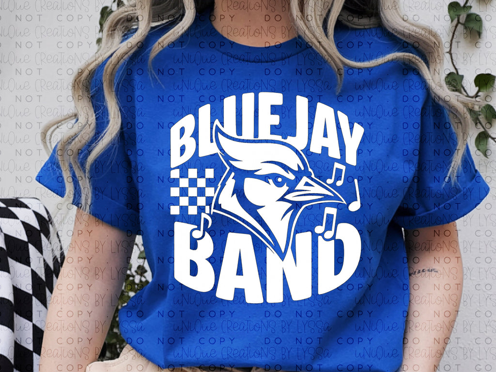 BLUEJAY BAND (WHTE)