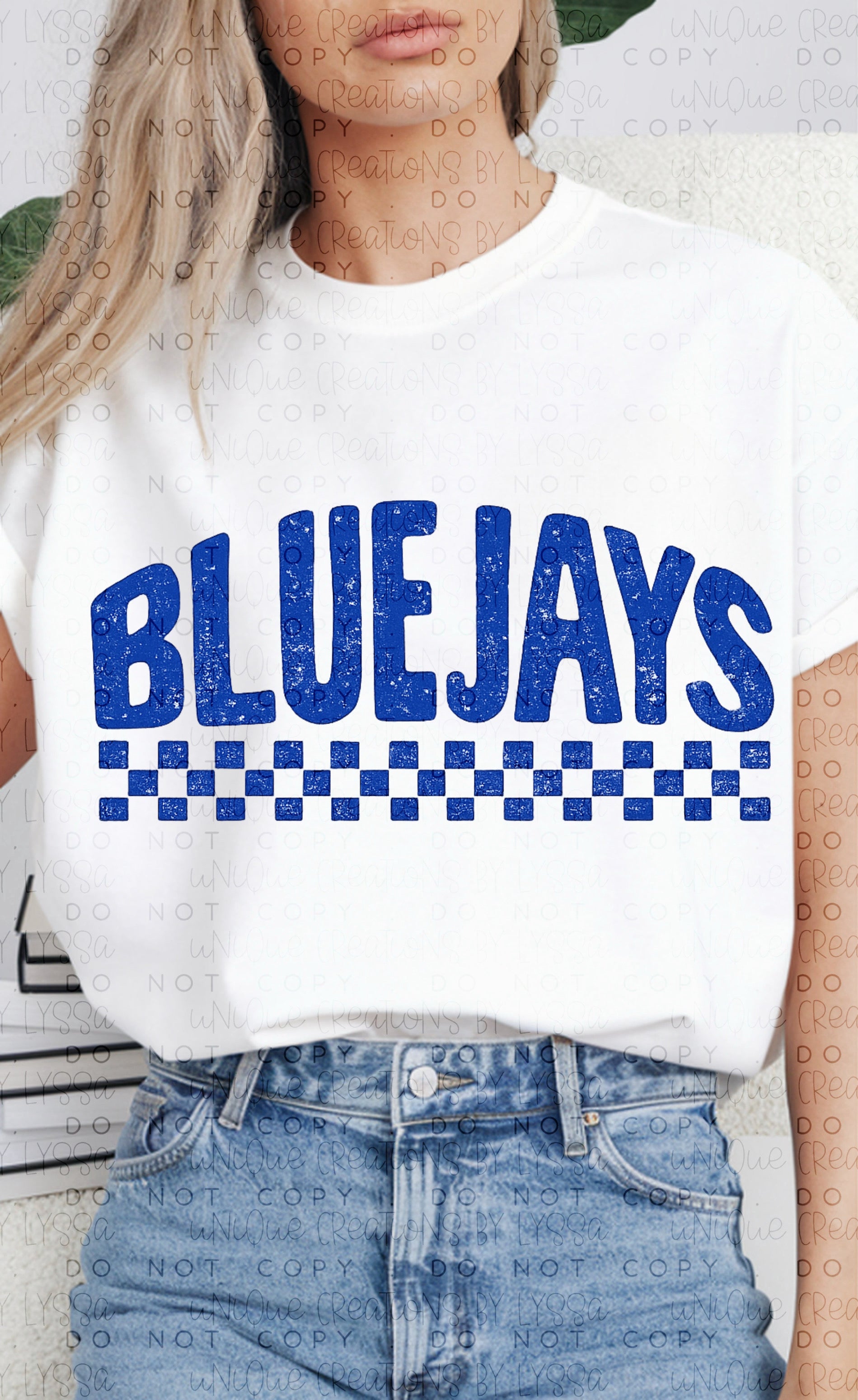 BLUEJAYS CHECKERED (BLUE)