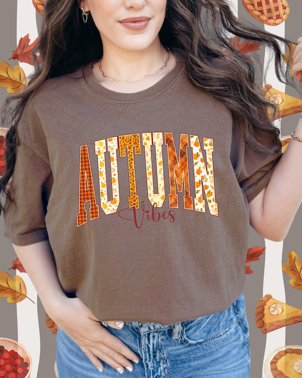 AUTUMN VIBES TEE/SWEATER
