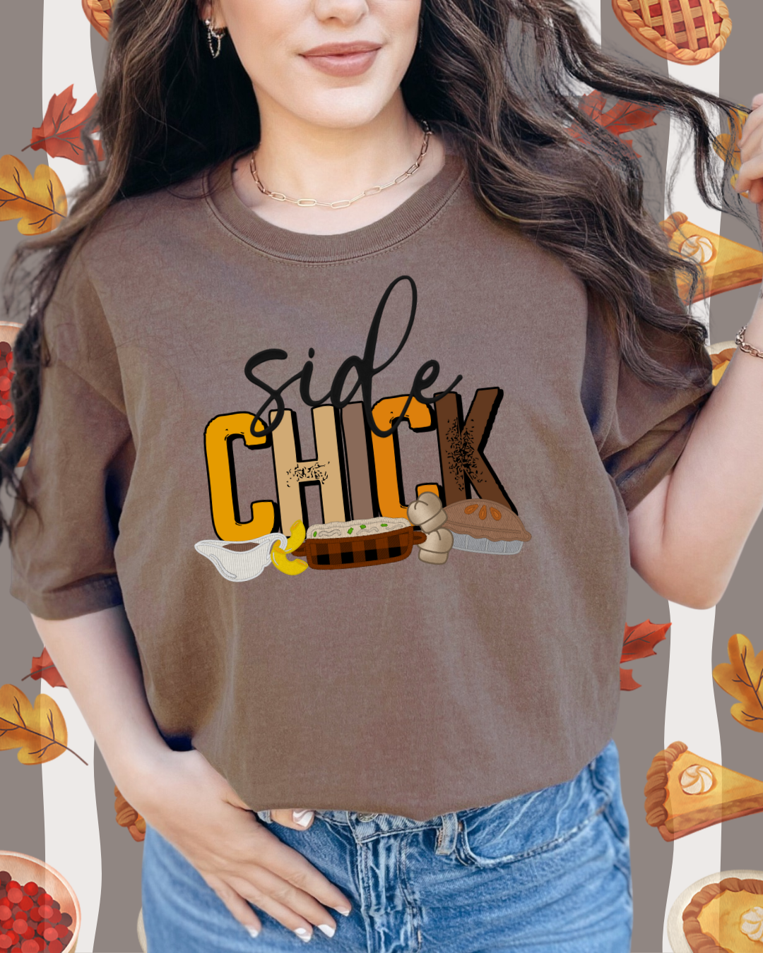 SIDE CHICK TEE/SWEATER