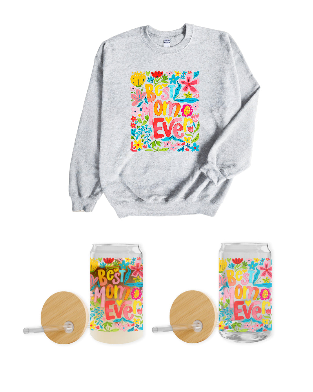 BEST MOM EVER 2 SWEATER AND CUP COMBO