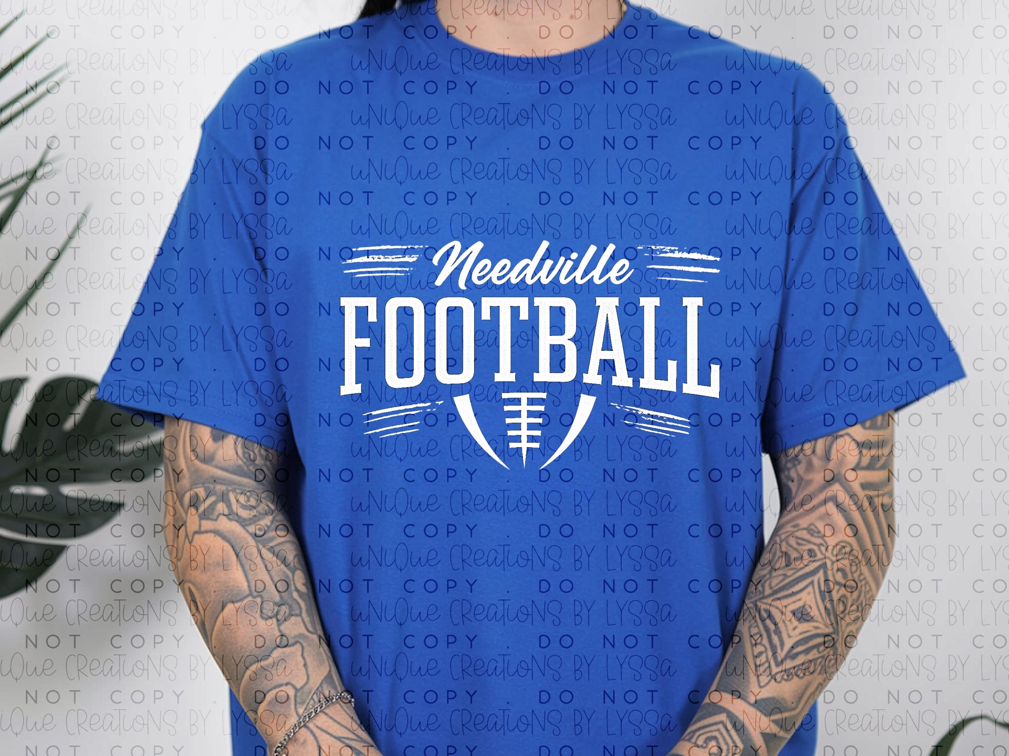NEEDVILLE FOOTBALL (WHTE)