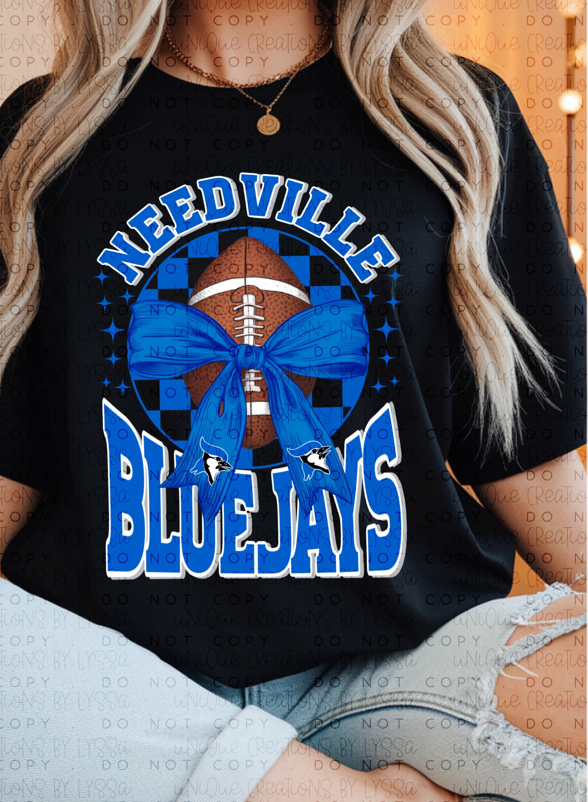 NEEDVILLE BLUEJAYS FOOTBALL BOW