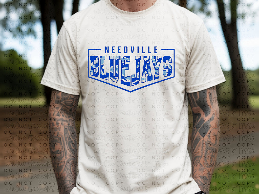 NEEDVILLE BLUEJAYS CAMO (BLUE)