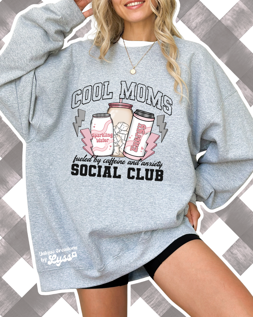 COOL MOMS SOCIAL CLUB TEE/SWEATER