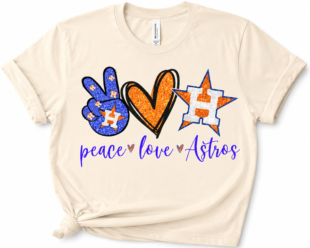 PEACE LOVE ASTROS