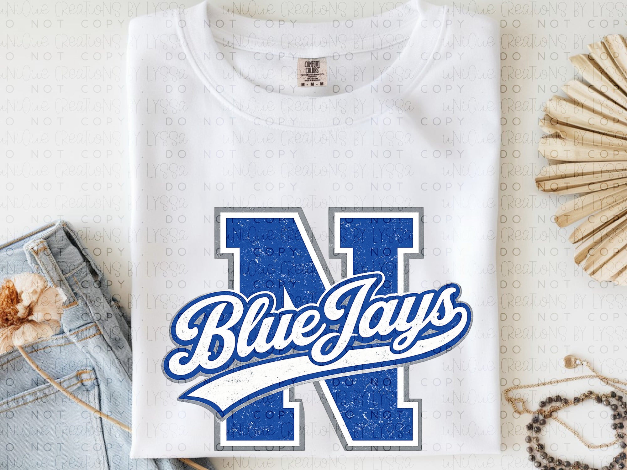 N BLUEJAYS DISTRESSED