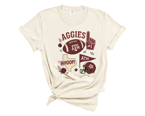 A&M AGGIES COLLAGE