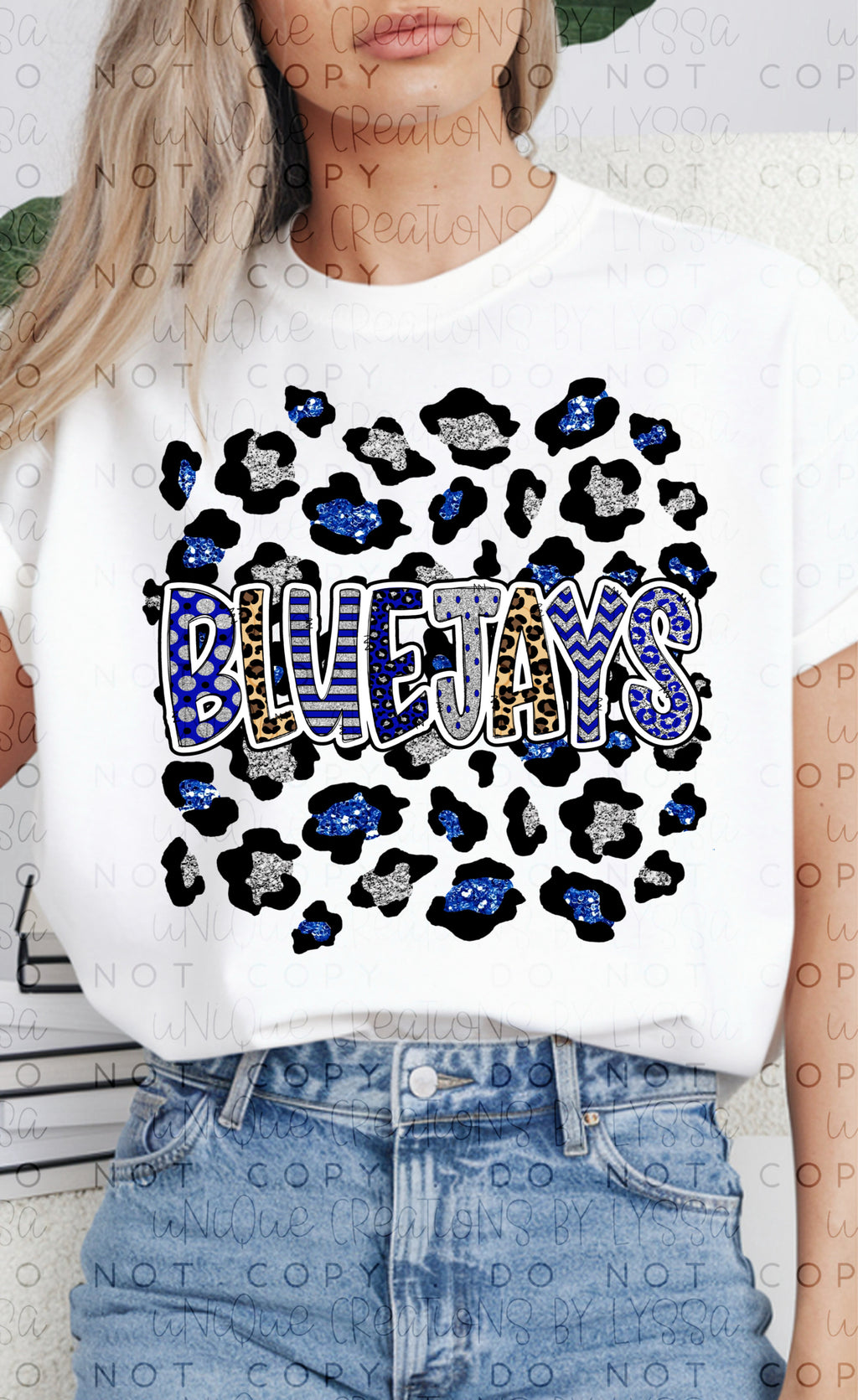 BLUEJAYS (CHEETAH BLUE/SILVER)