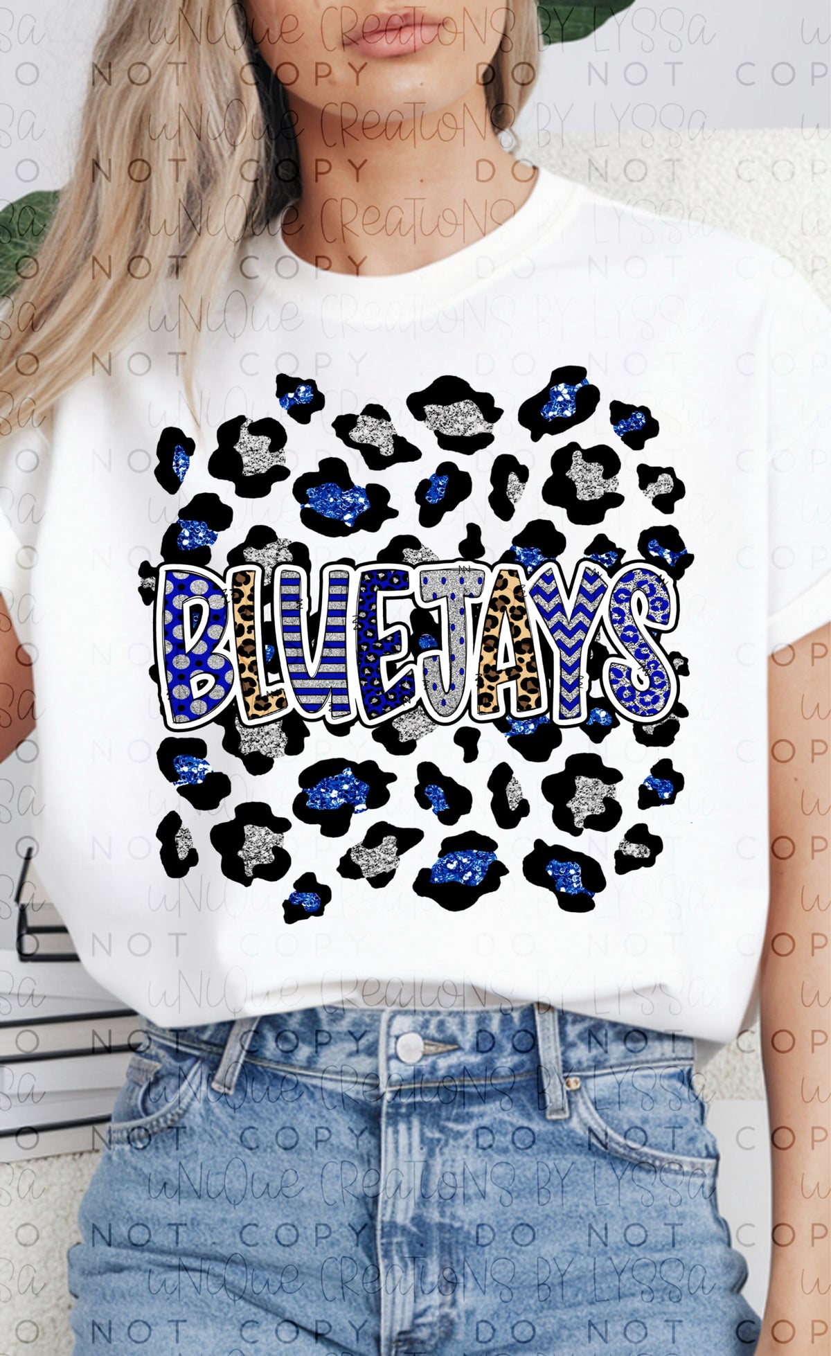 BLUEJAYS (CHEETAH BLUE/SILVER)