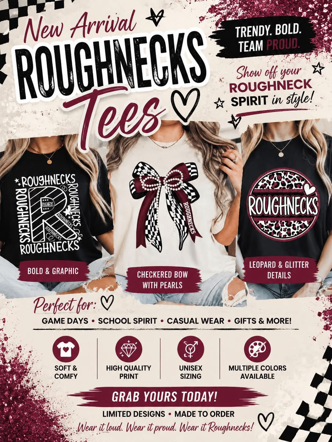 CUSTOM ROUGHNECKS
