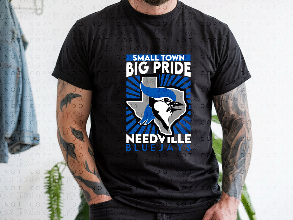 SMALL TOWN BIG PRIDE NEEDVILLE BLUEJAYS