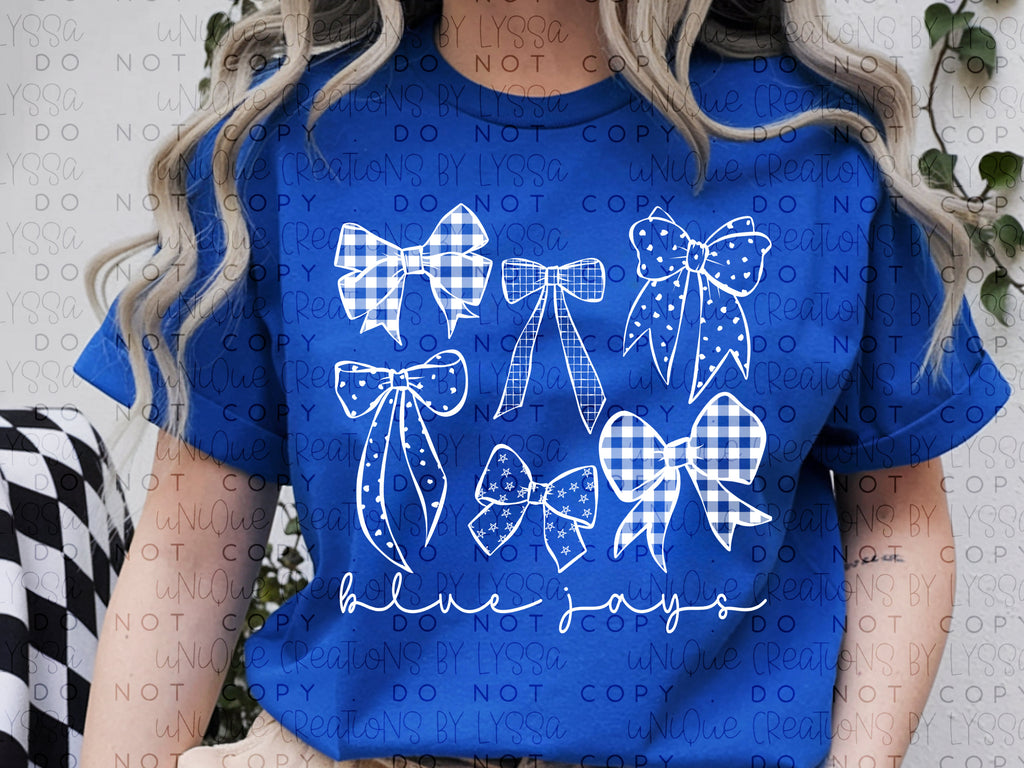 BLUEJAY BOWS (WHITE)
