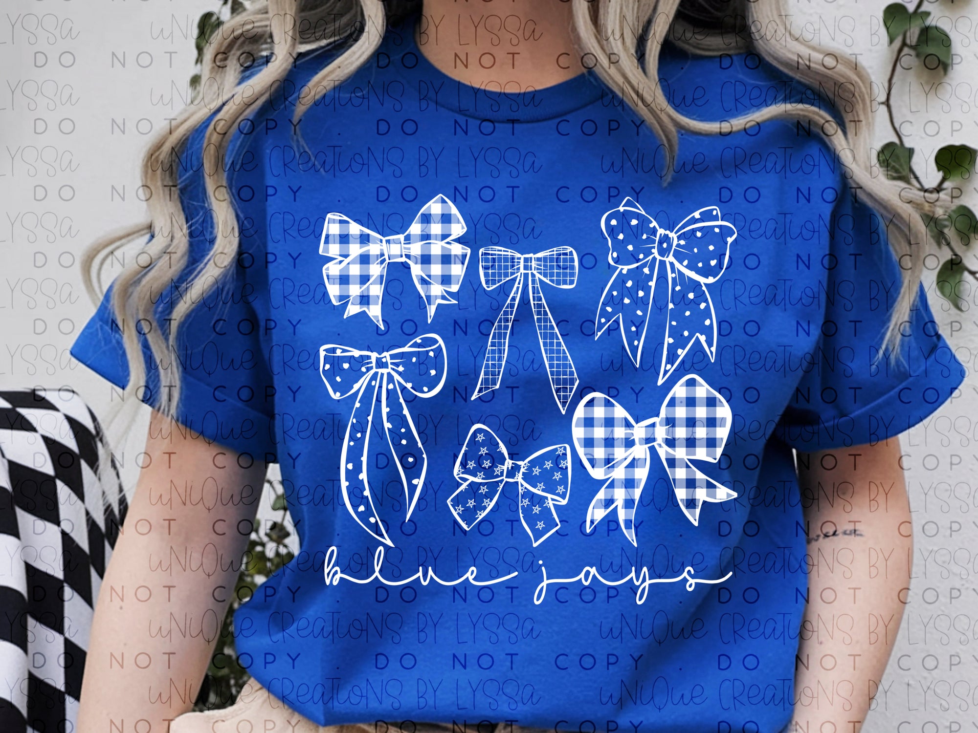 BLUEJAY BOWS (WHITE)