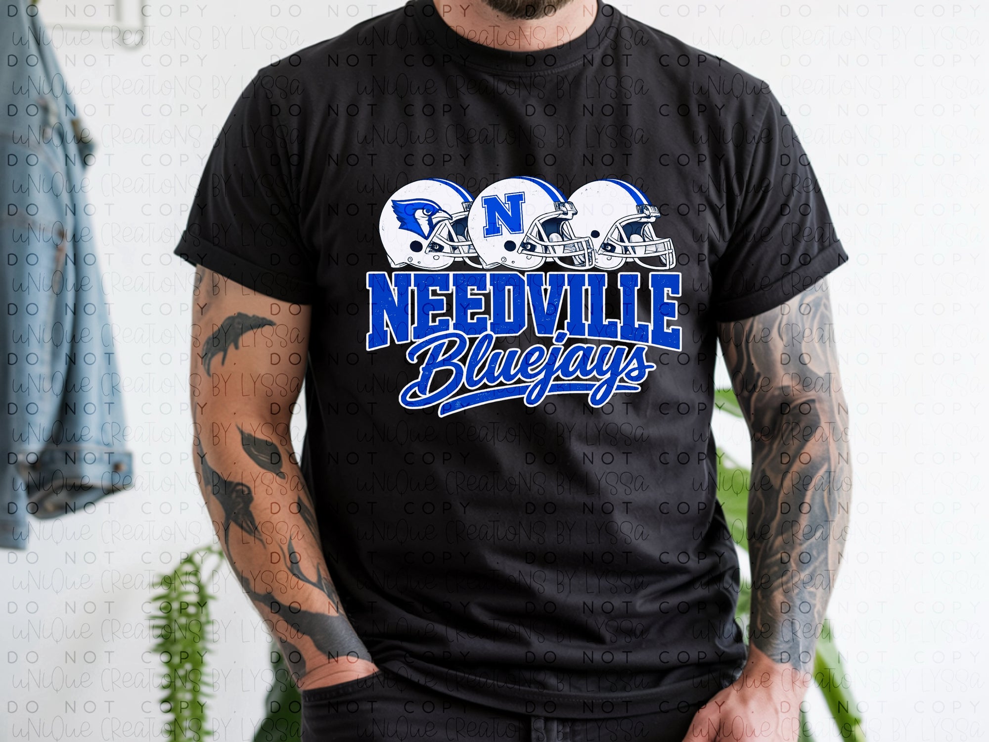 NEEDVILLE BLUEJAYS HELMETS (SCRIPT)
