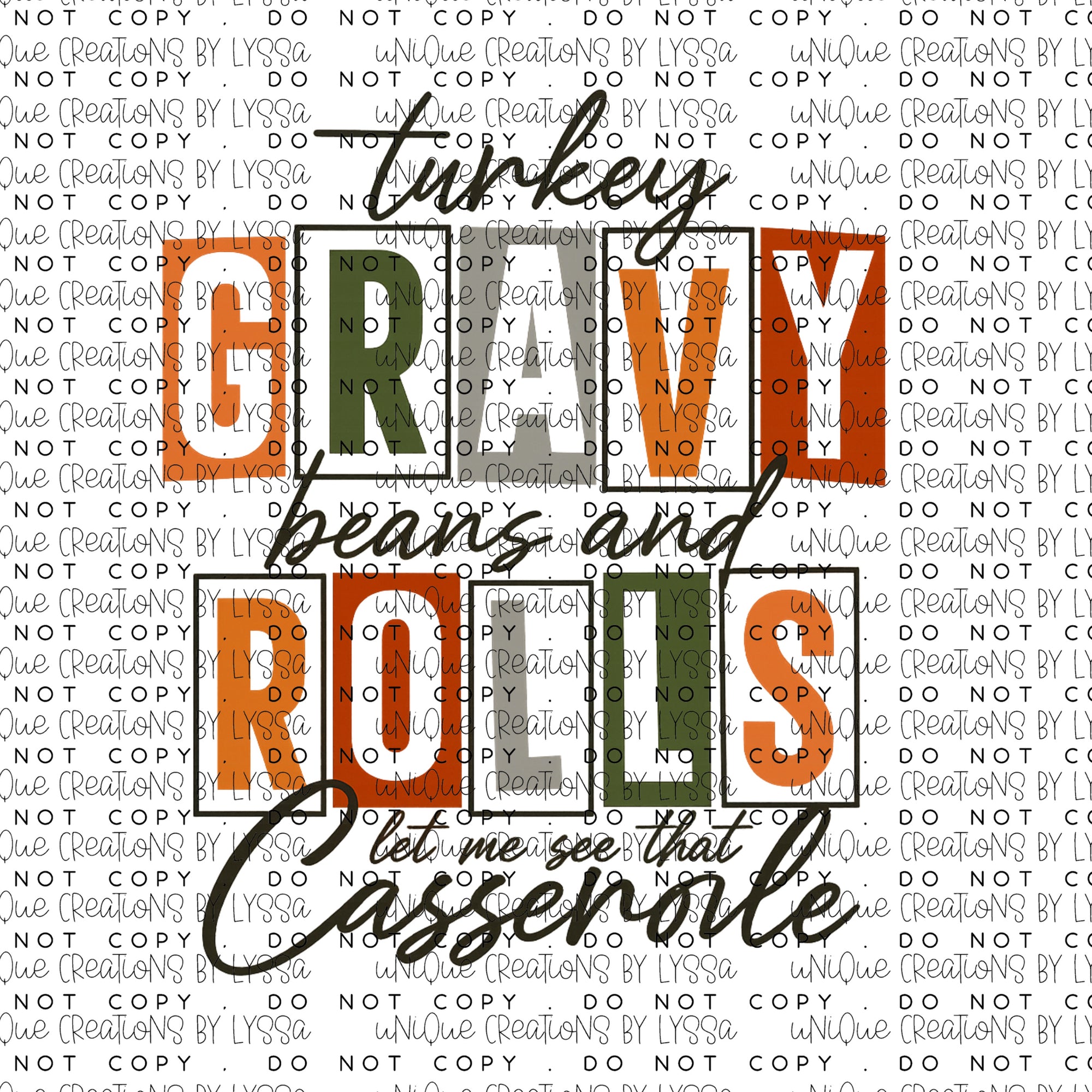 GRAVY AND ROLLS DTF TRANSFER
