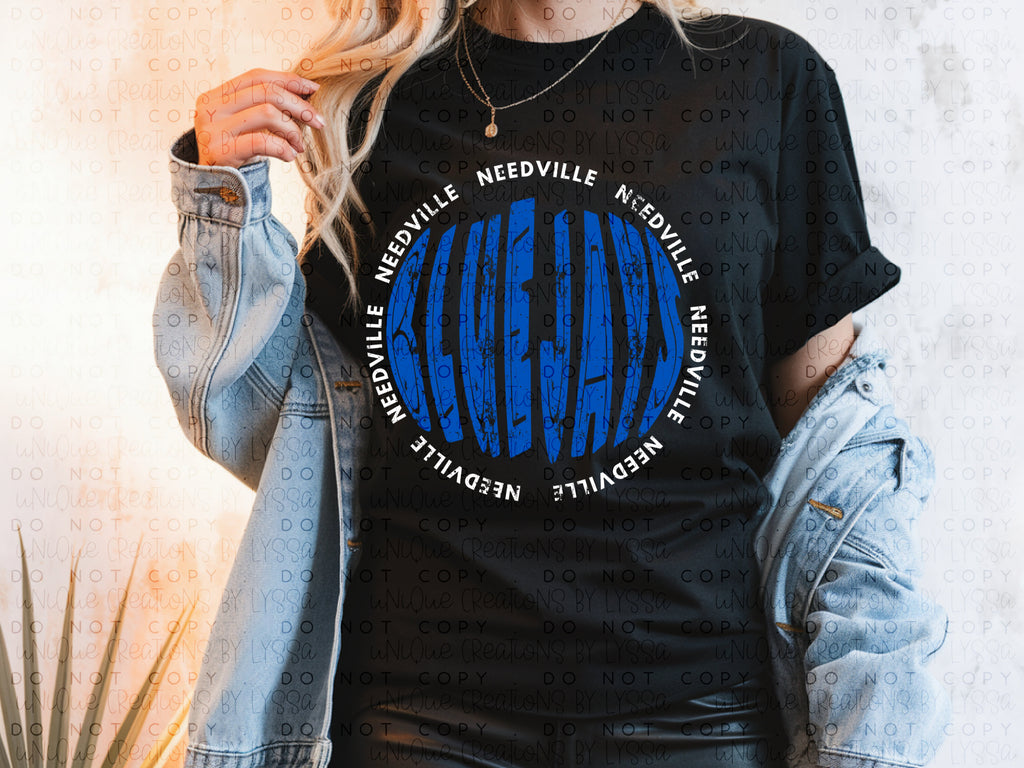 NEEDVILLE BLUEJAYS (CIRCLE)