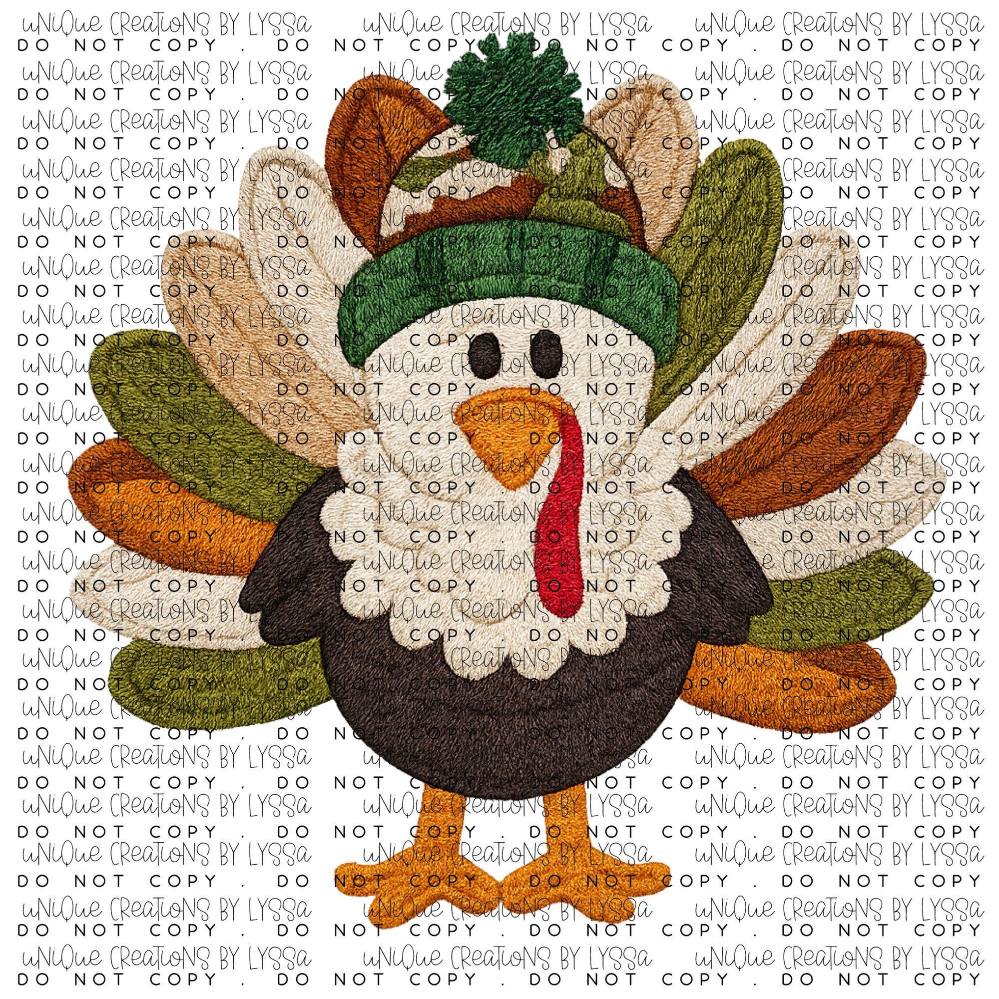 FAUX TURKEY DTF TRANSFER