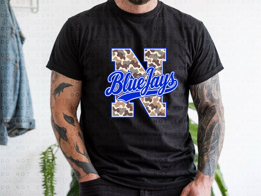 N CAMO BLUEJAYS