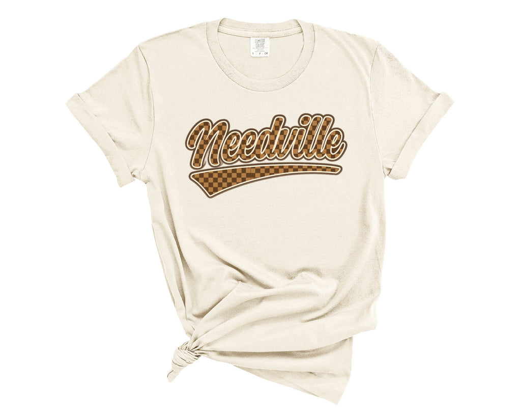 NEEDVILLE BROWN CHECKERED
