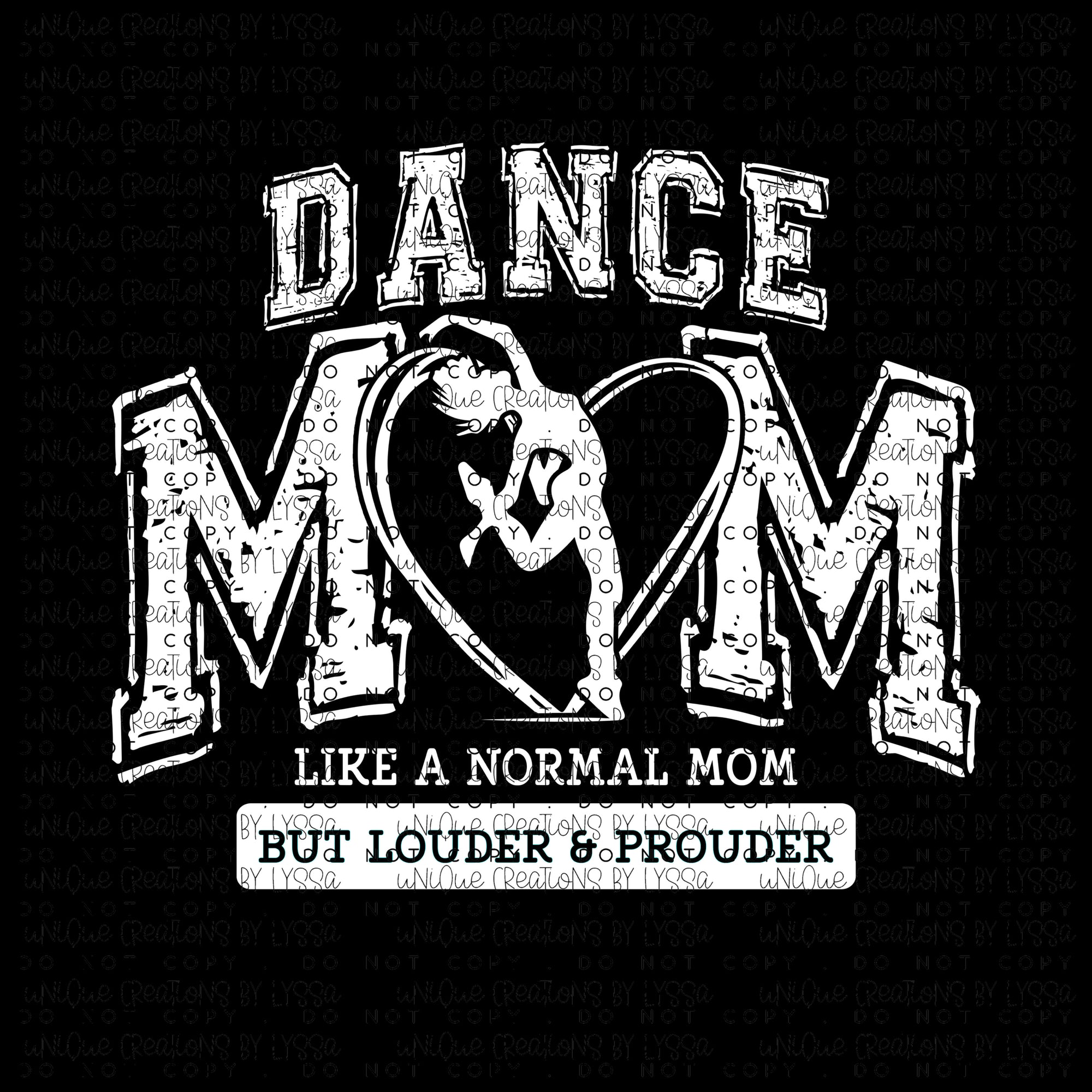 DANCE MOM BOW DTF TRANSFER