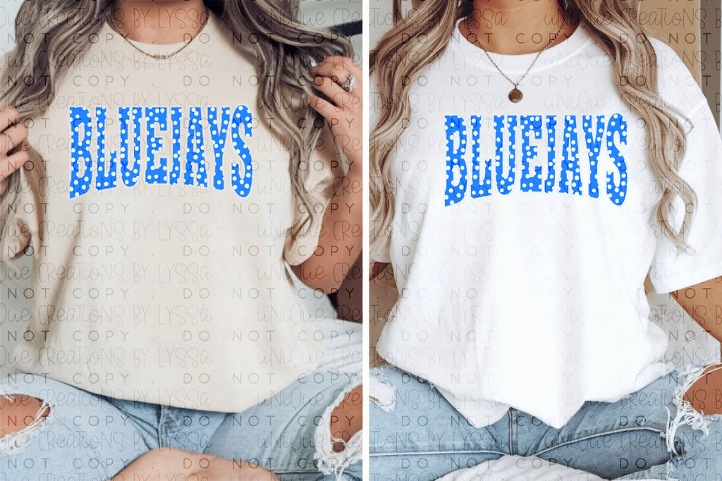 BLUEJAYS (POLKA DOT)