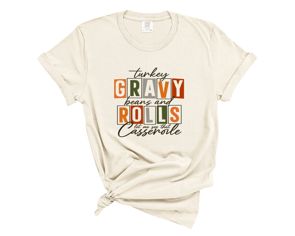 GRAVY AND ROLLS TEE