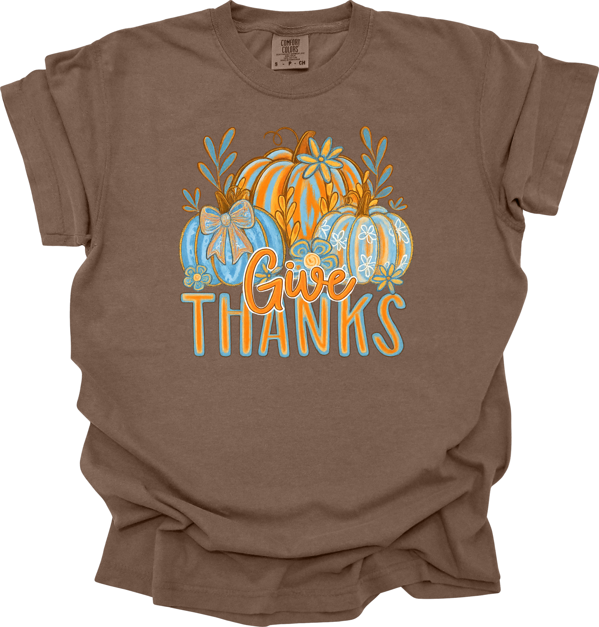 GIVE THANKS PUMPKINS TEE