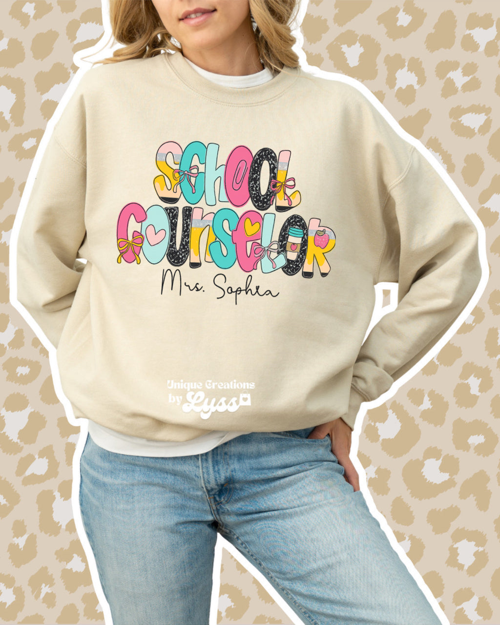 SCHOOL COUNSELOR ALPHA ADULT TEE/SWEATER/HOODIE