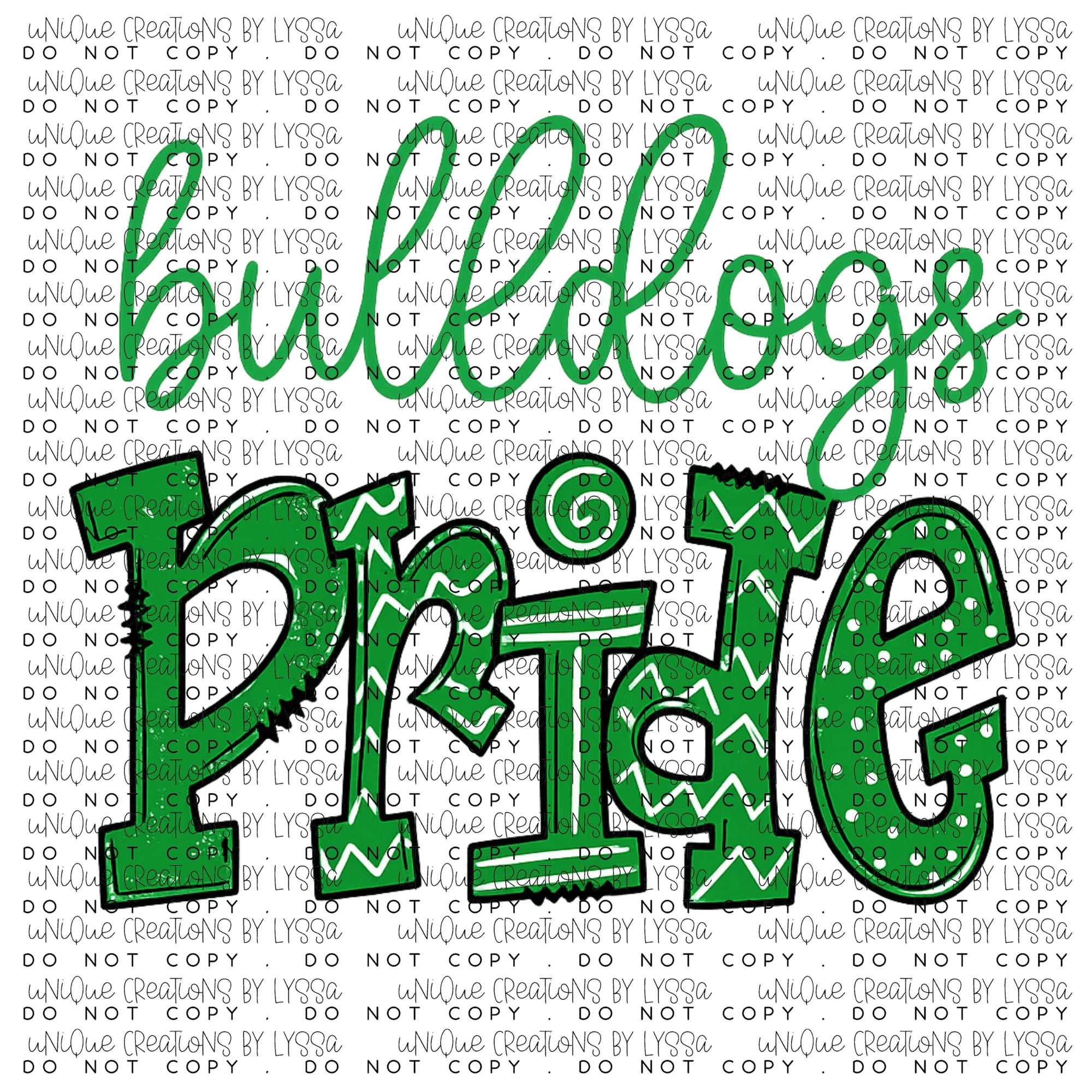 BULLDOGS PRIDE DTF TRANSFER