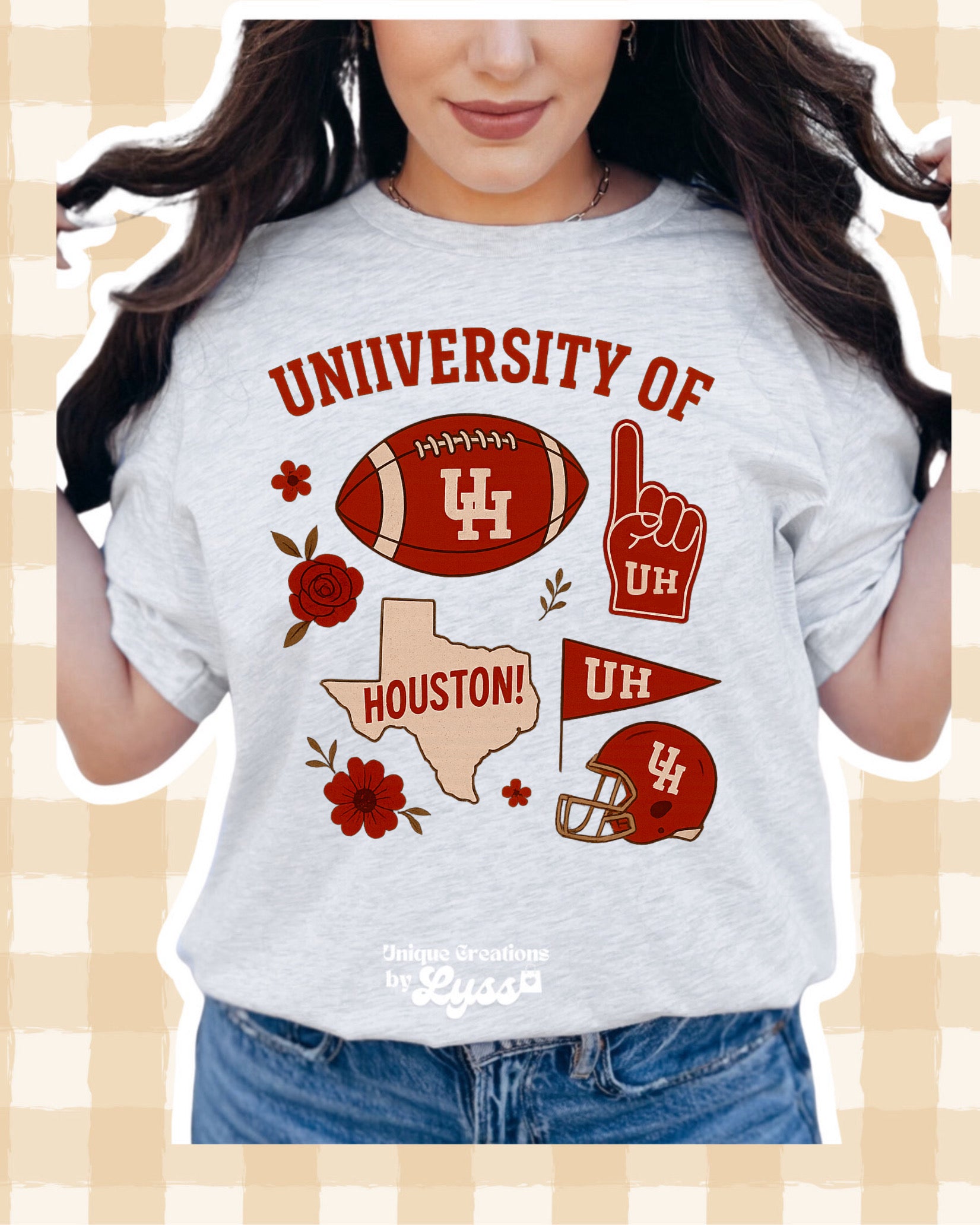 UNIVERSITY OF H ADULT TEE/SWEATER/HOODIE