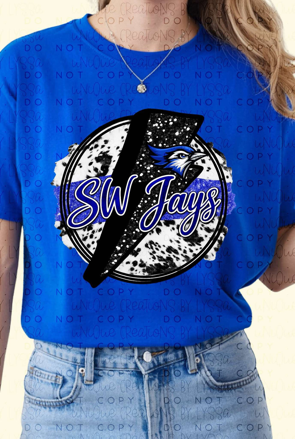 SW JAYS COW PRINT