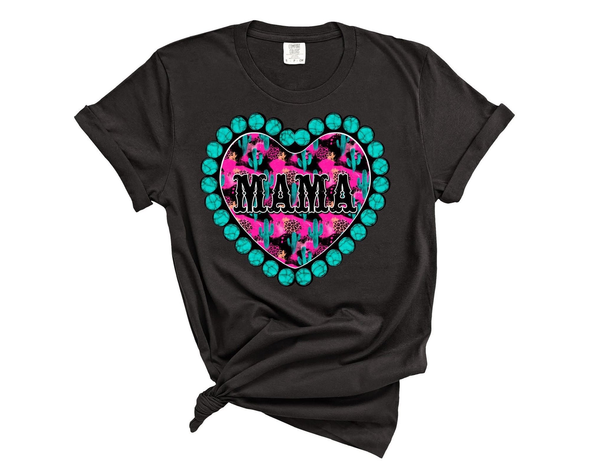 TURQUOISE MAMA HEART