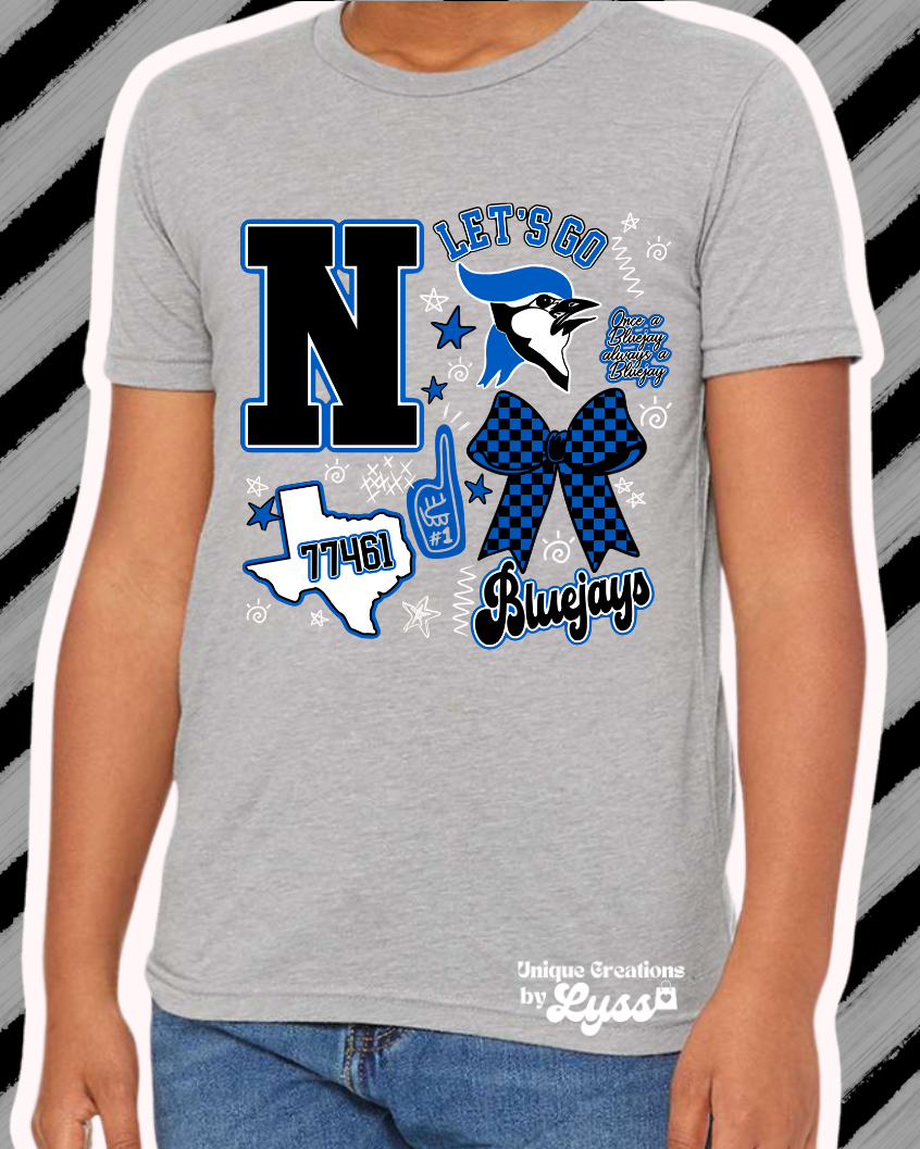 BLUEJAYS COLLAGE YOUTH SWEATER/TEE